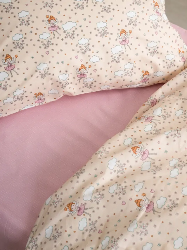 Σετ Σεντόνια Cotton Feelings 52 Μονό (165x270) Sunshine