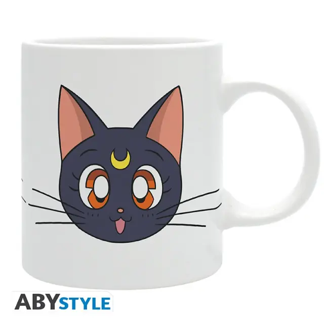 SAILOR MOON - Mug - 320 ml - Luna + Artemis 2