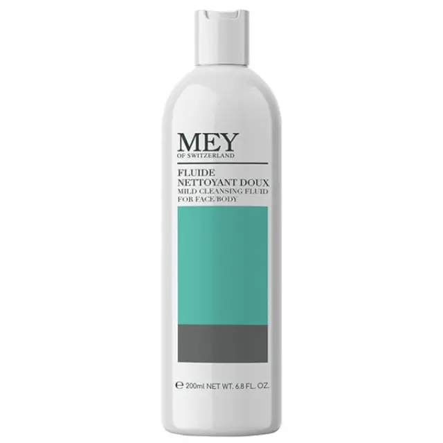 Mey Fluide Nettoyant Doux Ήπιο Υγρό Καθαρισμού για Ευαίσθητα Δέρματα για Πρόσωπο + Σώμα 150ml