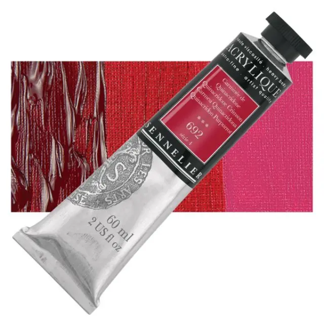 Ακρυλικό Sennelier Extra Fine - 692 Quinacridone Crimson S4 - 60ml