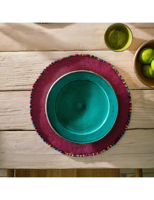 Σουπλά 38cm GOFIS HOME Chiara Fuchsia 084/23