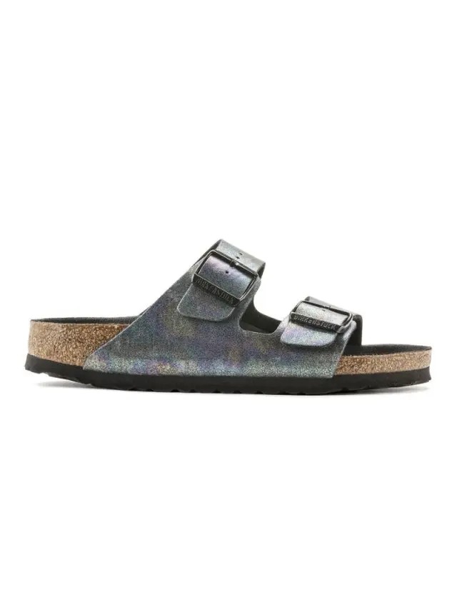 Birkenstock Πέδιλα Γυναικείο Microfiber Μαύρο BIR/ARIZONA VEGAN 1021251 BLACK 3