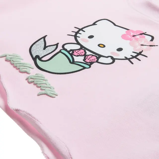 Σετ Hello Kitty cropped top και scrunchie 3