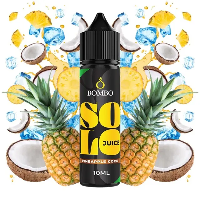 Solo Juice Pineapple Coco 10ml (60ml) - Bombo Flavorshots