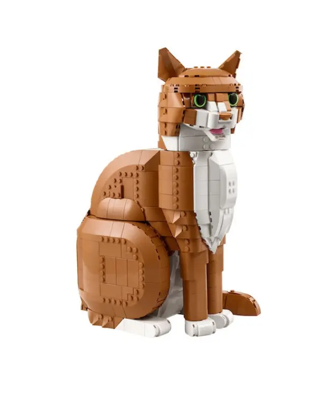 LEGO IDEAS 21376 Orange Cat