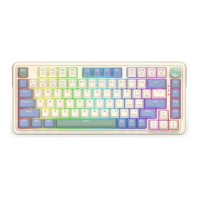 Redragon Gaming Keyboard K673CPG-RGB-PRO UCAL PRO Redragon Mechanical Red Switches White (K673CPG-RGB-PRO)