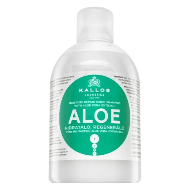 Kallos Aloe Moisture Repair Shine Shampoo nourishing shampoo for smoothness and gloss of hair 1000 ml