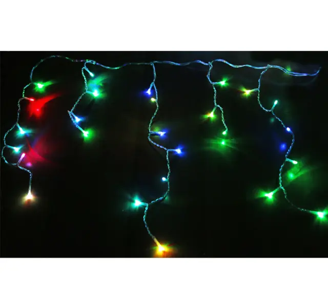 200 LED ΓΙΡΛΑΝΤΑ ΜΕ ΕΝΣΩΜΑΤ.ΠΡΟΓΡΑΜ. ΔΙΑΦΑΝΟ ΚΑΛΩΔ. RGB IP44