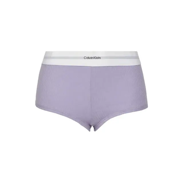 Calvin Klein Γυναικείο Boxer Hipster Panty Rib, Χρώμα Lilac Quartz - L