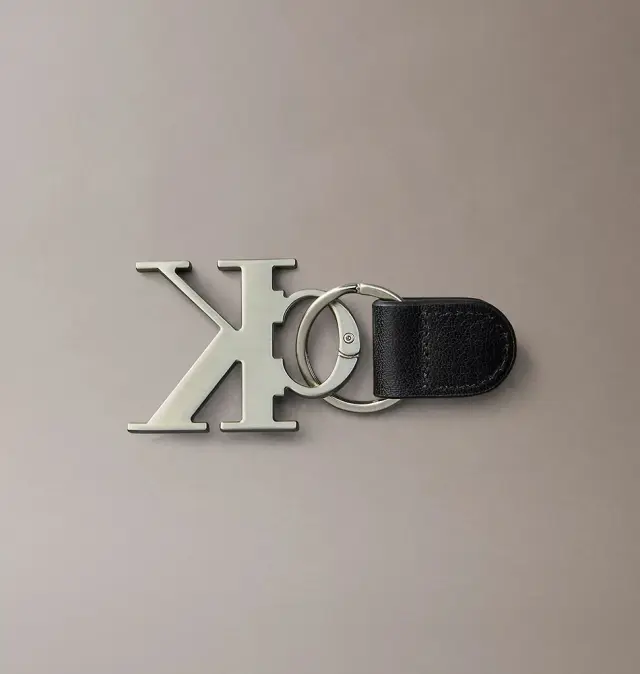 Μπρελόκ CALVIN KLEIN Bold CK Carabiner Key Fobb 1157G Μαύρο 3