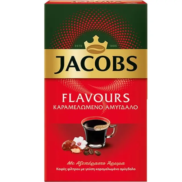 Jacobs Καφές Φίλτρου Καραμελωμένο Αμύγδαλο 250g