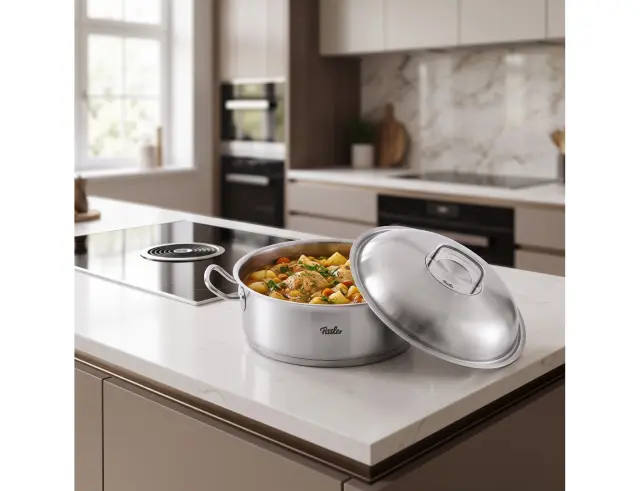 Κατσαρόλα Πλακερό Fissler Original Profi με διάμετρο 28cm και χωρητικότητα 4.8lt084-588-28-000/0