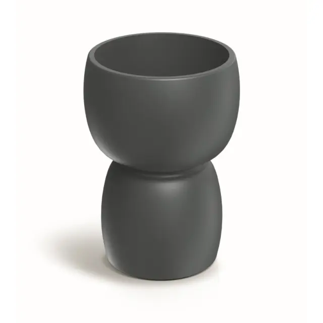 ΠΛΑΣΤΙΚΗ ΓΛΑΣΤΡΑ ETHICK DUALA D30xH41 CONCRETE GRAY