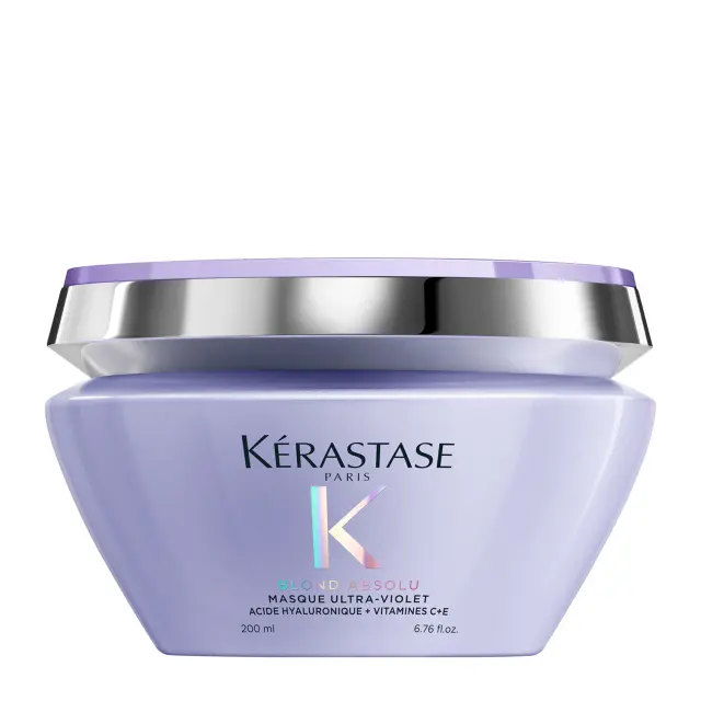 Blond Absolu Masque Ultra-Violet Μάσκα Με Μωβ Χρωστική Για Βαμμένα Ξανθά Μαλλιά 200ml