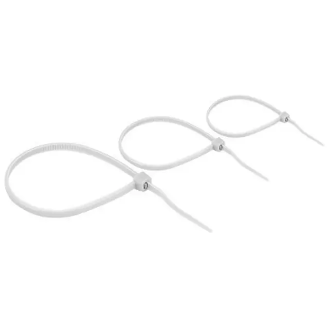 Sapiselco -Δεματικά Καλωδίων 250x4.5 Λευκό 100τμχ (04270) 2