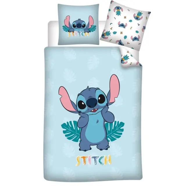 Σετ παπλωματοθήκη-μαξιλαροθήκη LILO + STITCH Duvet Cover 140x200cm + Pillowcase Polycotton AYM-071STITCH-DVP