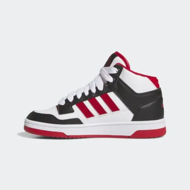 adidas Sportswear Kids Rapid Court Mid J Άσπρο - Μαύρο JR3180 (adidas Sportswear) 2