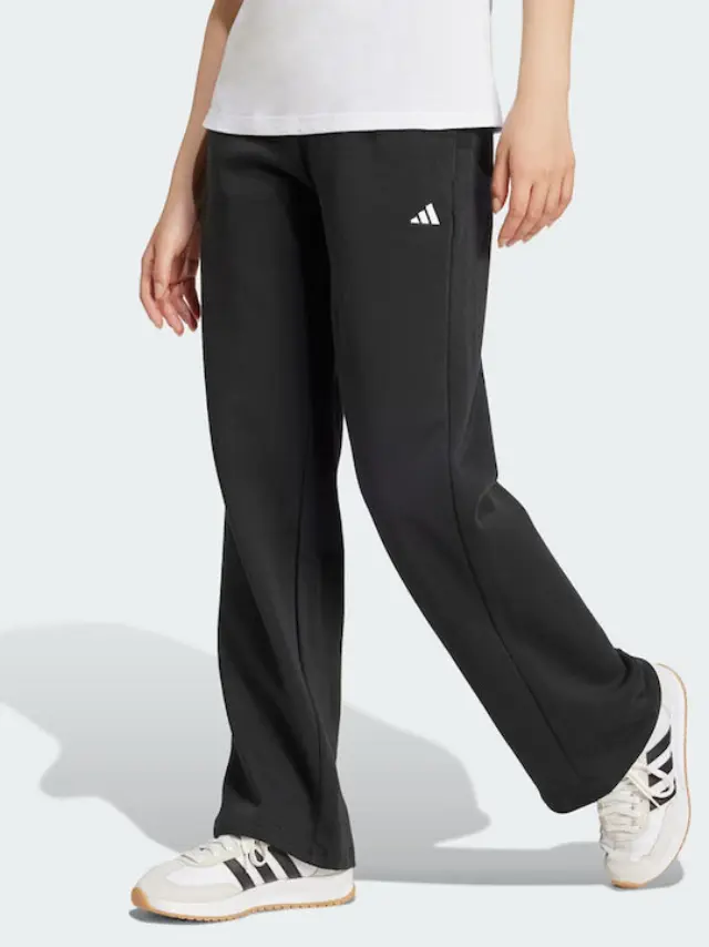 Adidas Essentials Παντελόνι Φόρμας Μαυρο - S
