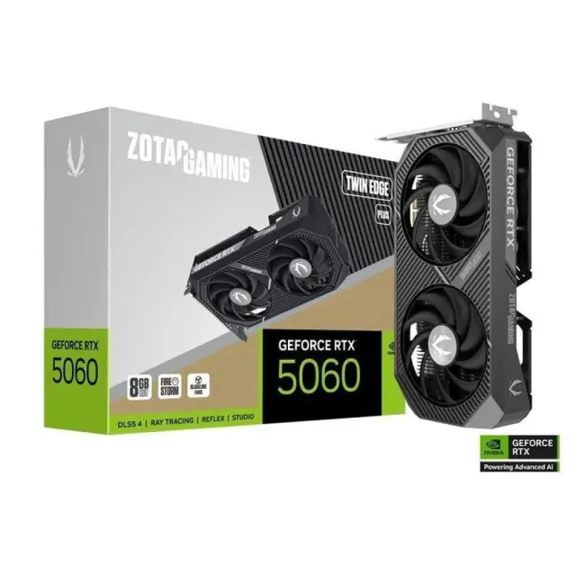 ZOTAC GAMING GeForce RTX 5060 Twin Edge PLUS graphics card