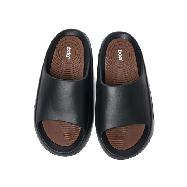Body Action Unisex Pool Slides Μαύρο - Καφέ 093609-01 (Body Action) 3
