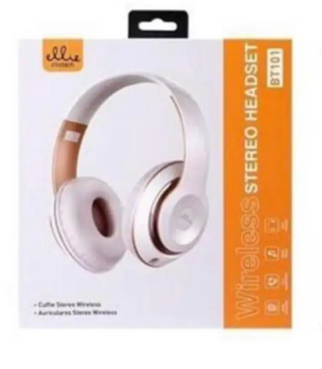Ασύρματα On-ear Ακουστικά Ellietech BT101 Άσπρα