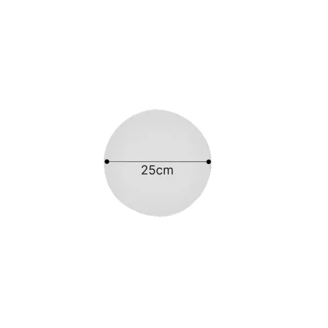 Inlight Επιτοίχιο Φωτιστικό Γύψινο Λευκό LED 8W 3000K – Backlight 25 cm (43052-White) 2