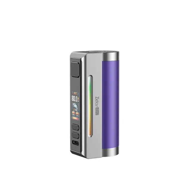Zelos M80 80W 2600mAh Mod - Aspire - Purple & Silver