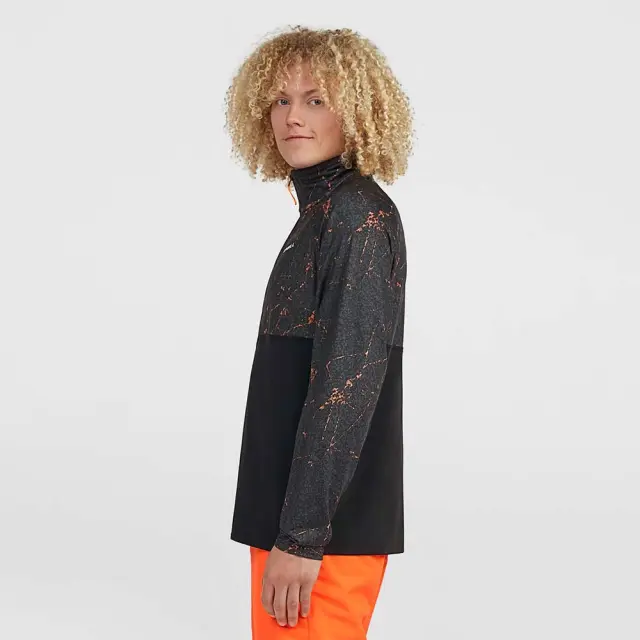 O'neill Men's Cruz Printed Half-Zip Fleece Μαύρο 2350168-39156 (O'neill) 3