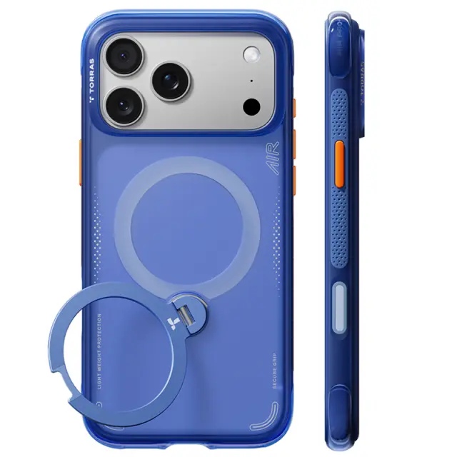 Torras Ostand Q3 Air, arctic blue - iPhone 18 Pro
