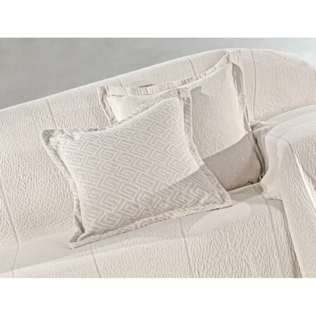 Μαξιλαροθήκη Διακόσμησης Guy Laroche Soho Ivory 50x50