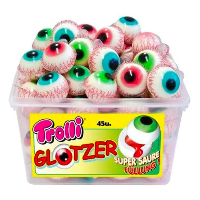 Trolli Μάτια Ζελεδάκια Pop Eye 60 τεμαχίων (16 gr )
