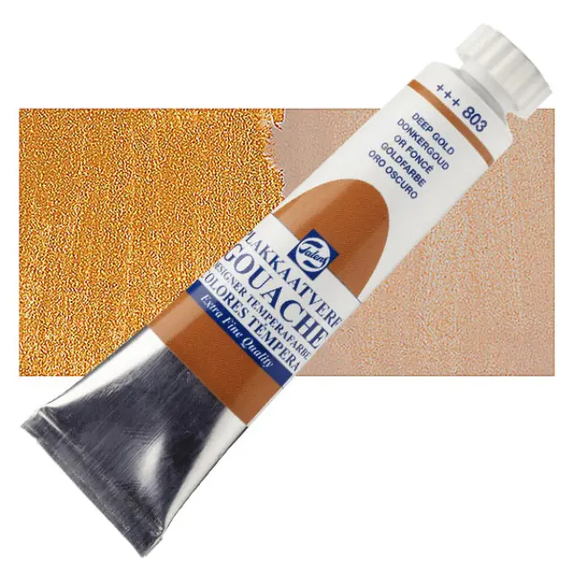 Τέμπερα Talens Gouache - 803 Deep Gold - 20ml