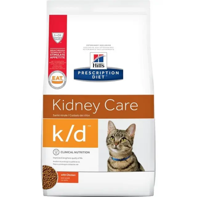 HILL'S PRESCRIPTION DIET K/D KIDNEY CARE ΓΙΑ ΓΑΤΕΣ ΜΕ ΚΟΤΟΠΟΥΛΟ 1,5KG