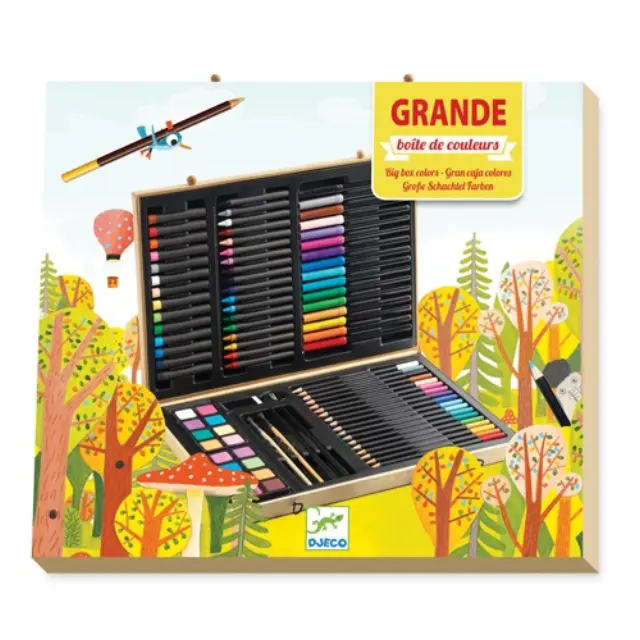 Djeco Μεγάλο σετ ζωγραφικής για 6+ ετών 09750 2