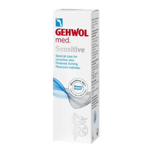 Gehwol Med Sensitive, Κρέμα Ειδικής Φροντίδας για το Ευαίσθητο Δέρμα των Ποδιών, 75ml