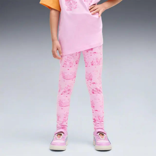 Puma Girl's Dora The Explorer Allover Print Tights Ροζ 637621-47 (Puma) 2
