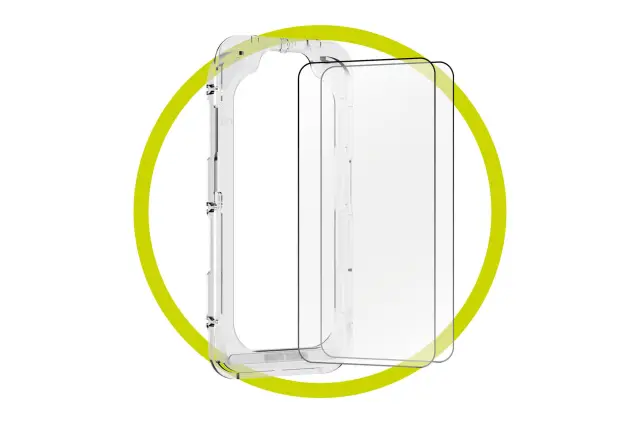 Mobile Origin EasyGlass with Applicator iPhone 17e/16e/14/13/13 Pro, 2 pack 3