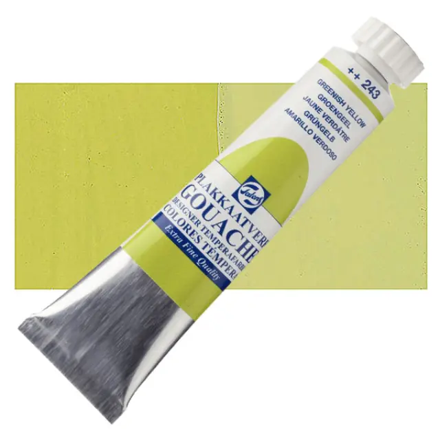 Τέμπερα Talens Gouache - 243 Greenish Yellow - 20ml