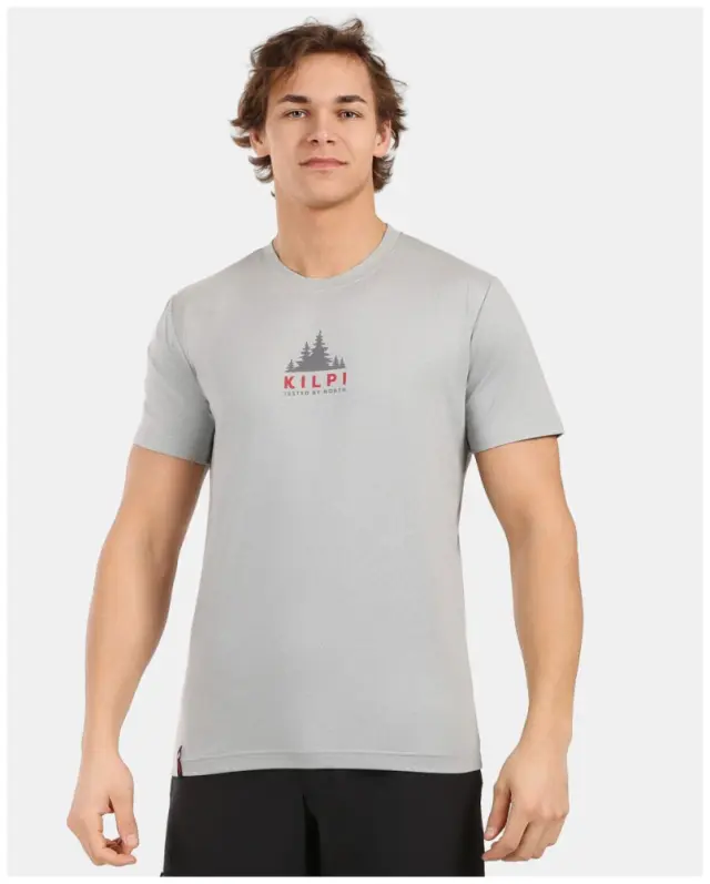 Τεχνικό T-Shirt Kilpi Ανδρικό Lismain-M Light Grey - 1M0302KI-LGY - M