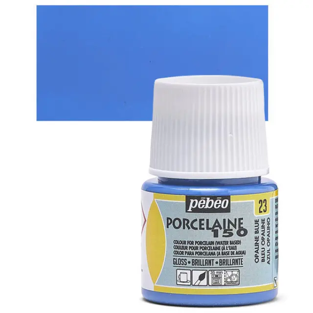 Pebeo Porcelaine 150 Σμάλτο - 23 Opaline Blue (O) - 45ml
