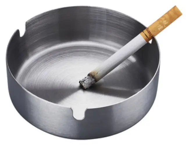 Champ Metal Round Ashtray Μεταλλικό Τασάκι - 8cm