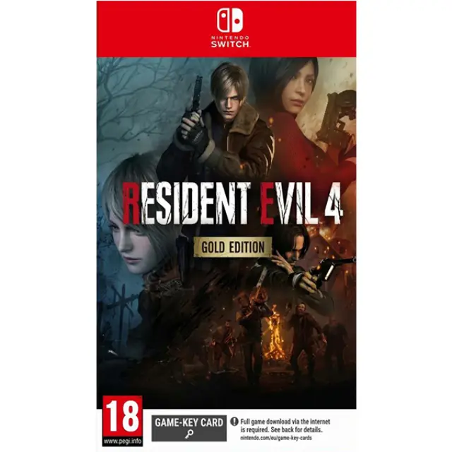 Resident Evil 4 Remake Gold Edition - Game-Key Card (Nintendo Switch 2)