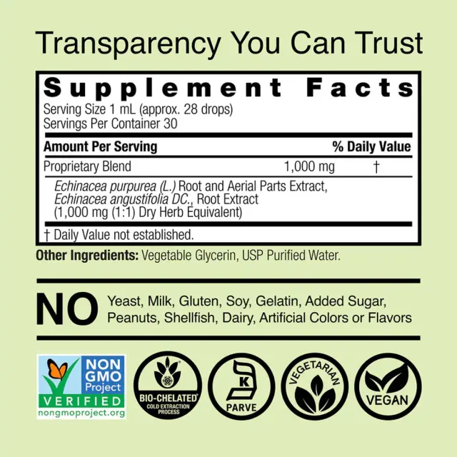 Nature's Answer Echinacea Extract 2
