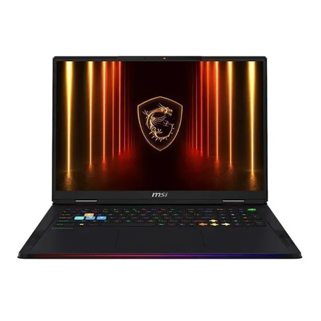 MSI Raider A18 HX A9WJG-299PL 18" Ryzen 9955HX3D/RTX 5090/64GB/2TB SSD/W11 Home US-Layout (A9WJG-299PL)