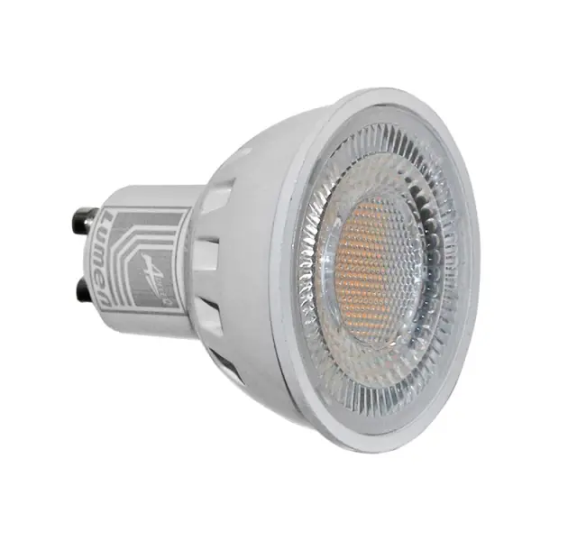 LED ΛΑΜΠΑ GU10 10W 230V 105° ΝΤΙΜΑΡΙΖΟΜΕΝΟ ΘΕΡΜΟ 3000Κ