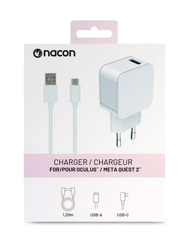 Nacon Nacon Meta Quest 2: A-C Adapter (META QUEST 2) - PlayStation 5