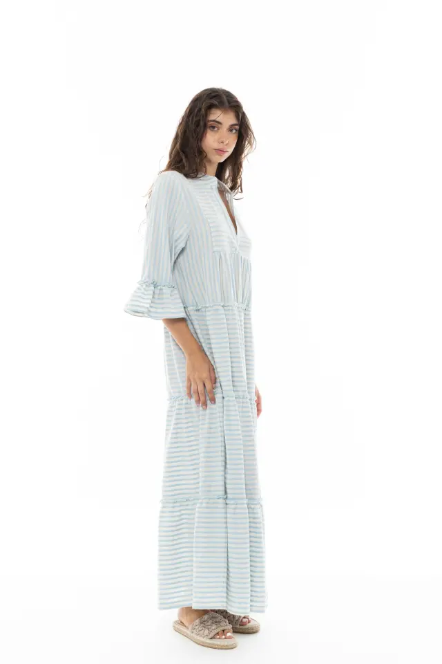 B352 - Orange - BEACHWEAR STRIPE PAL 2