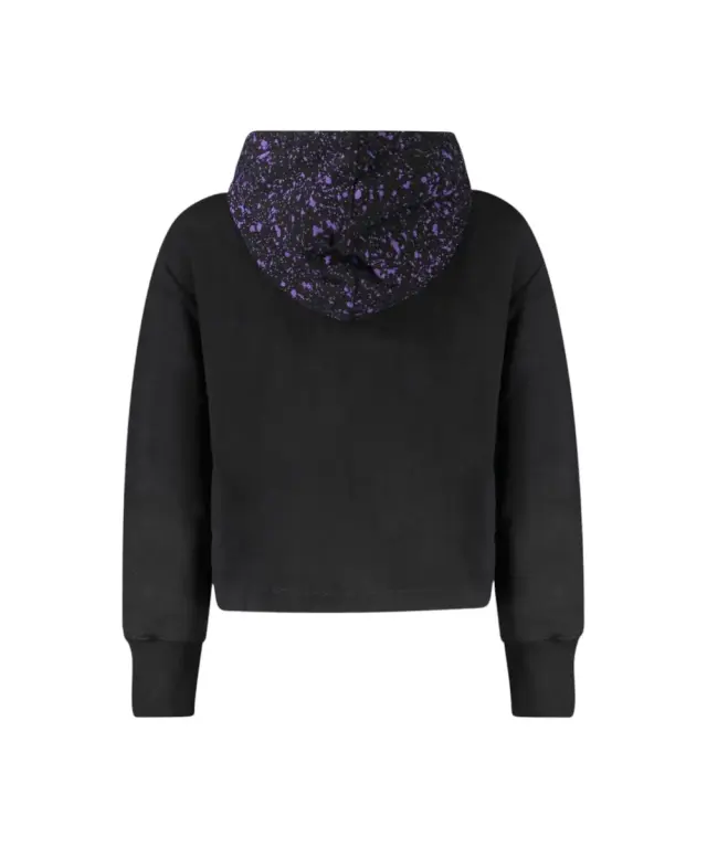 Nike - Παιδική Μπλούζα Φούτερ Cardigan Splatter 36J287-023 Μαύρο - 4 ετών 2