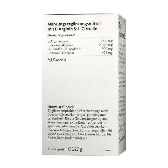 Nature Love L-Arginine Base 2