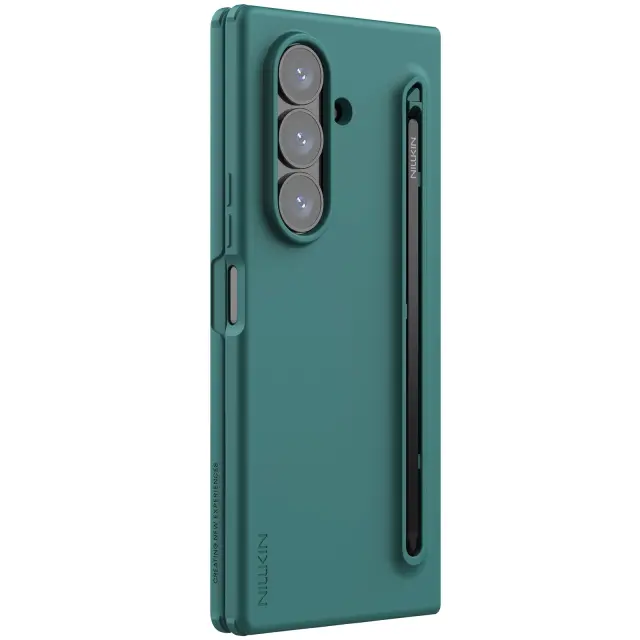 Nillkin Flex Pure Fold Pen Slot Cover for Samsung Galaxy Z Fold 7 Light Green 2